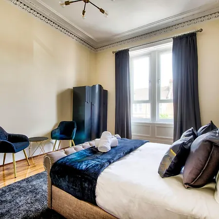 Stunning 5 Bedroom Apt, Close To City Centre, Sec, Hydro And Motorway Glasgow Exterior photo